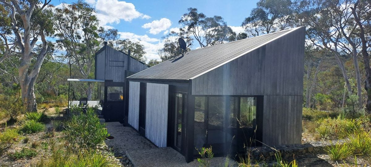 A bushfire proof house A bushfire proof house