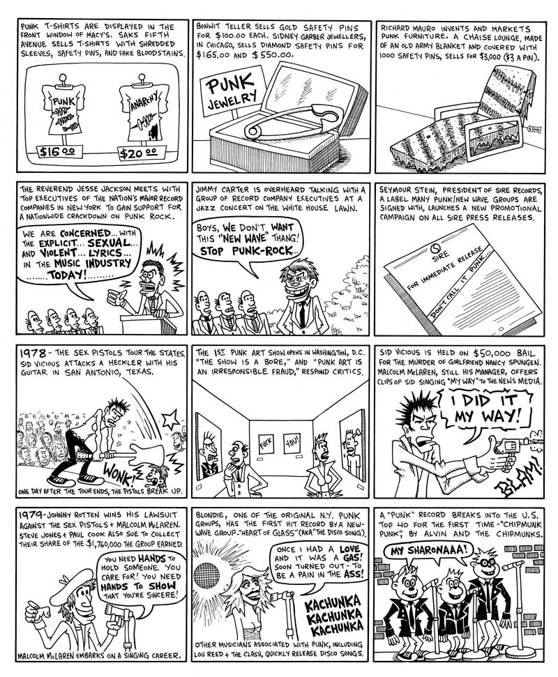 トップス 6(ROKU)JOHN HOLMSTROM PUNK SWEAT Holmstrom's Original