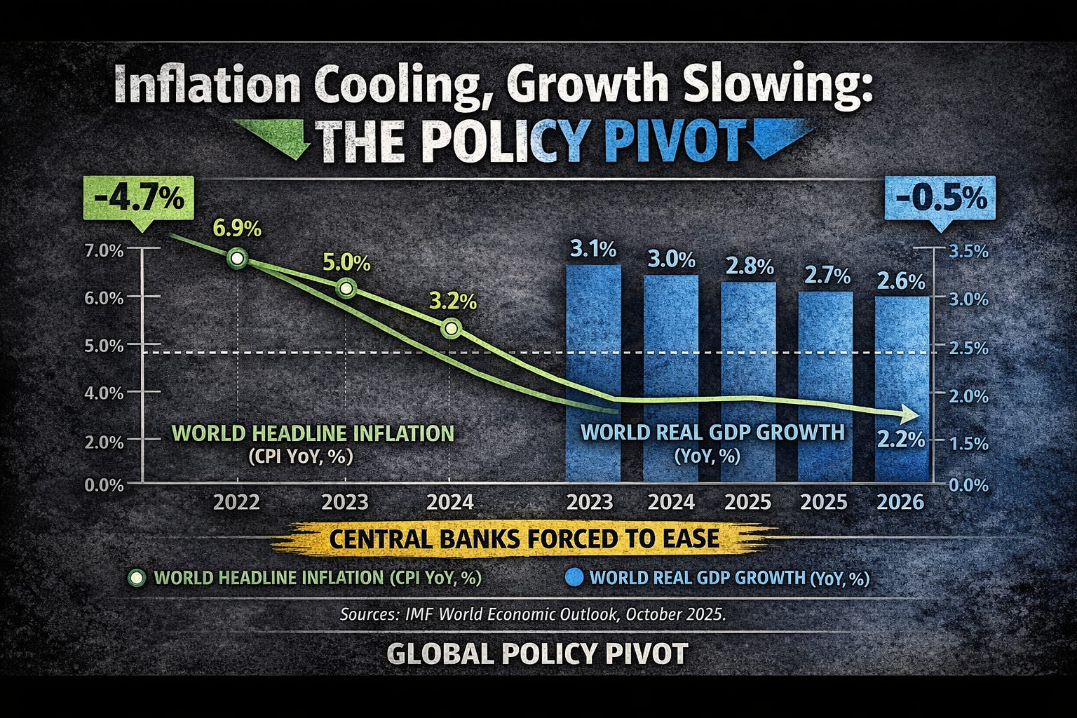 Why Global Central Banks Are Easing at a Pace Not Seen Since 2008