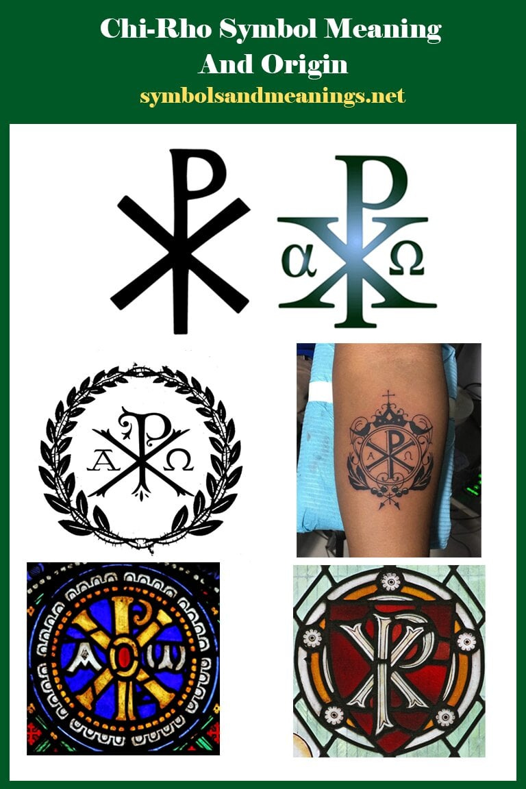 Chi-Rho Symbol Meaning And Origin, Christogram Px Tattoo Meaning