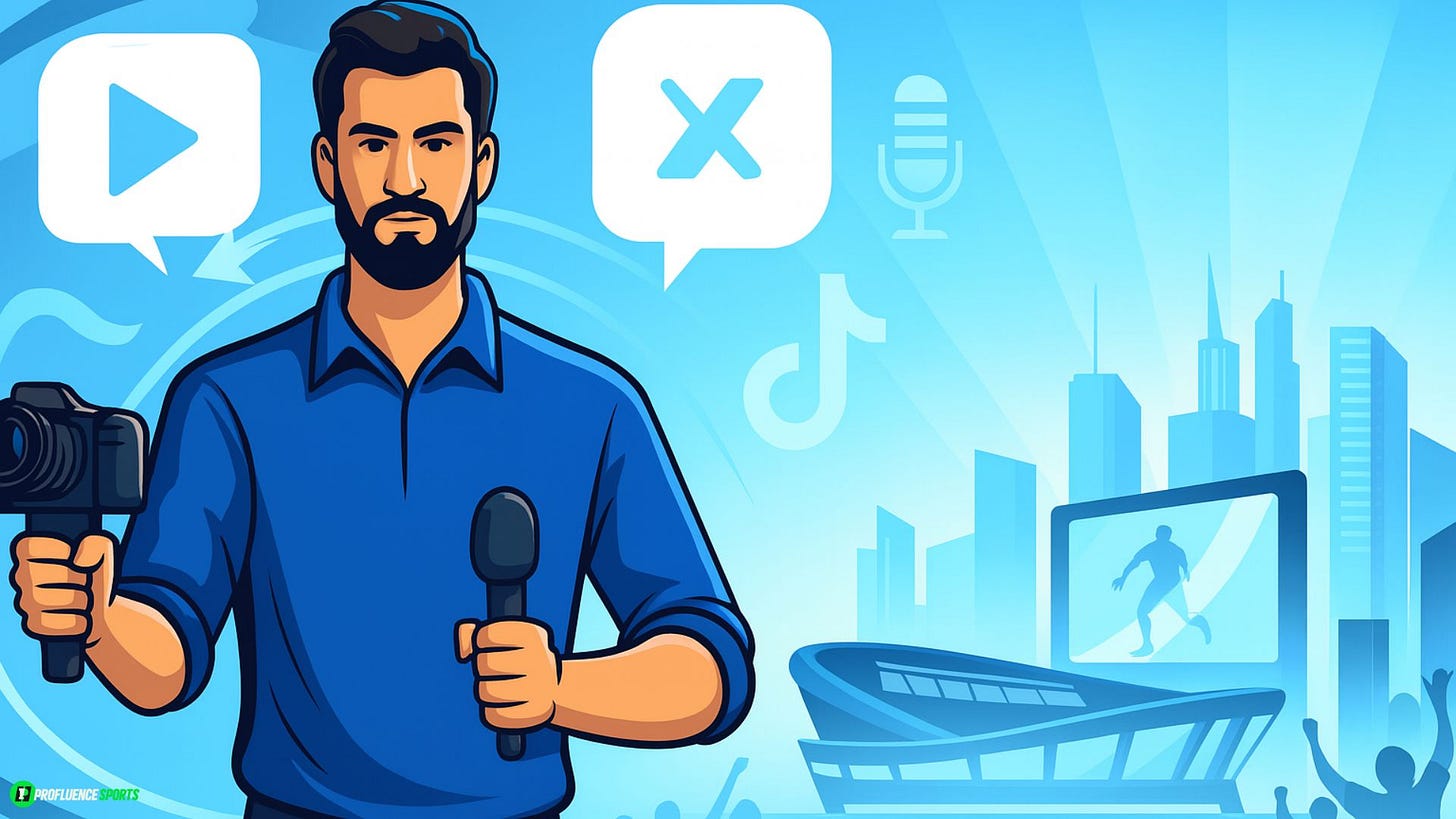 creator led sports media journalist