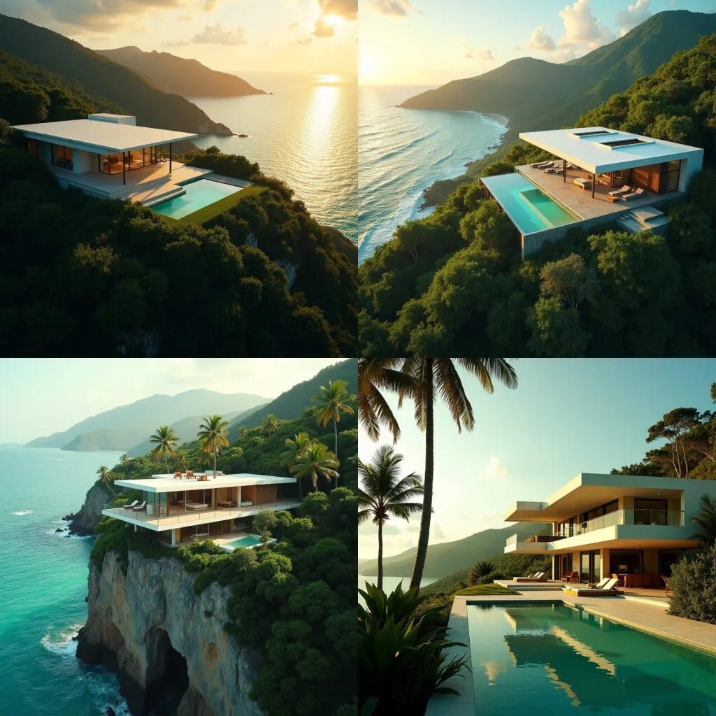 Elegant, modern vacation homes nestled in lush Jamaica