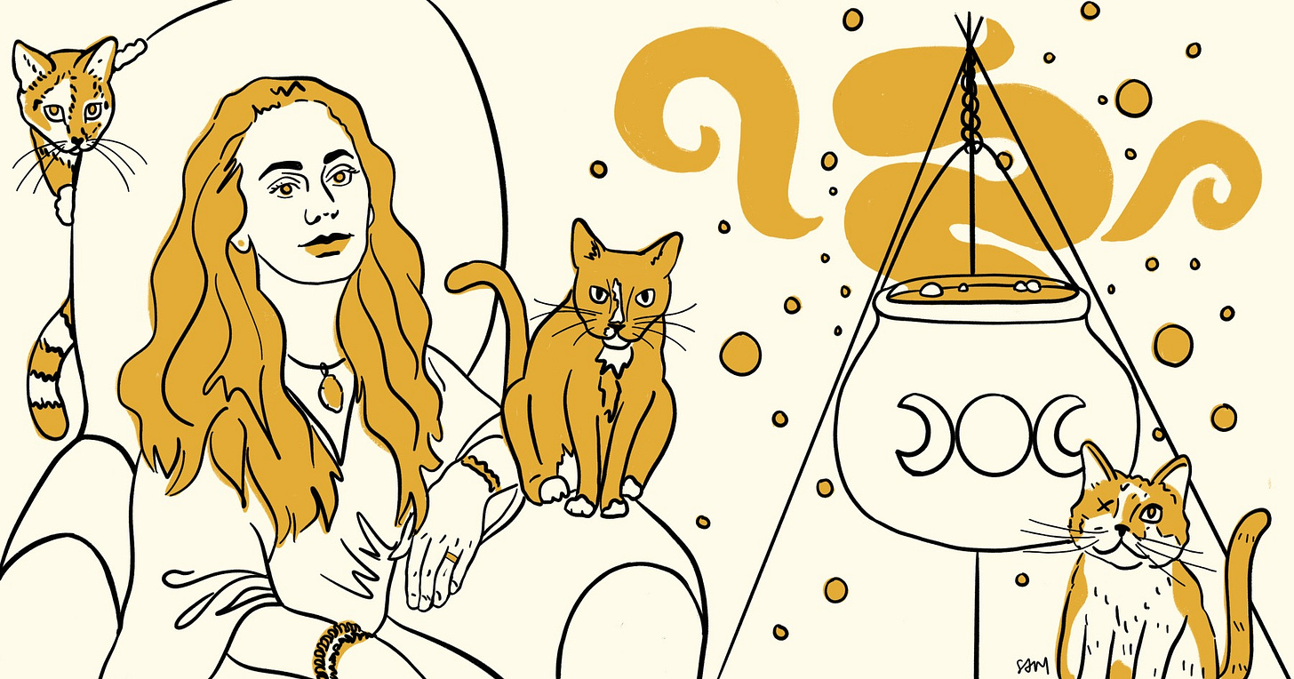Lily Amberg modern witch friendship rituals