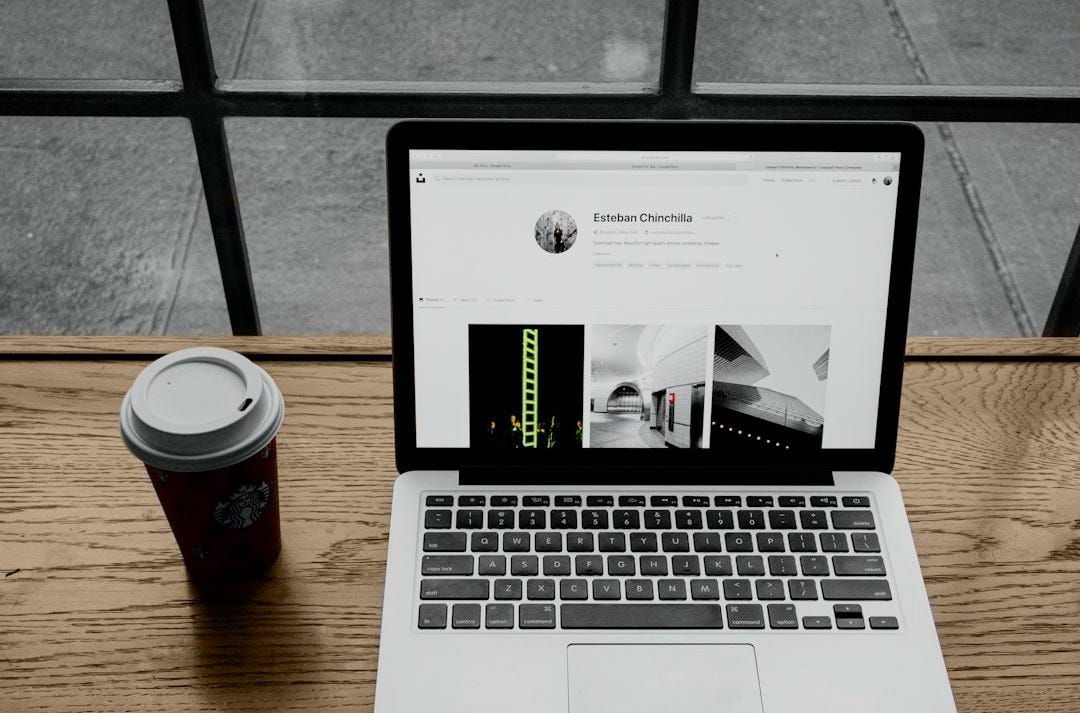MacBook Pro on table