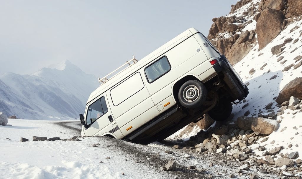 An Absurd Life Lessons Story About Judging Others: The Van Rolling Down The Road to Rohtang