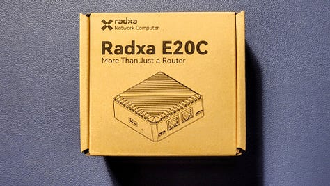 Radxa unboxing