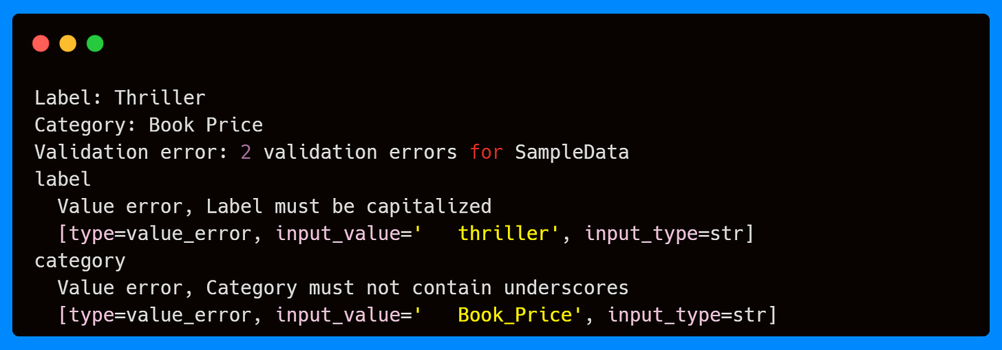 Field Validation (After Mode) Error Handling Field Validation (After Mode) Error Handling