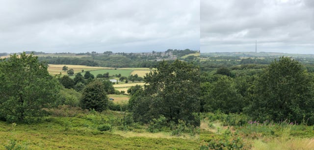 Views over Denby Delf