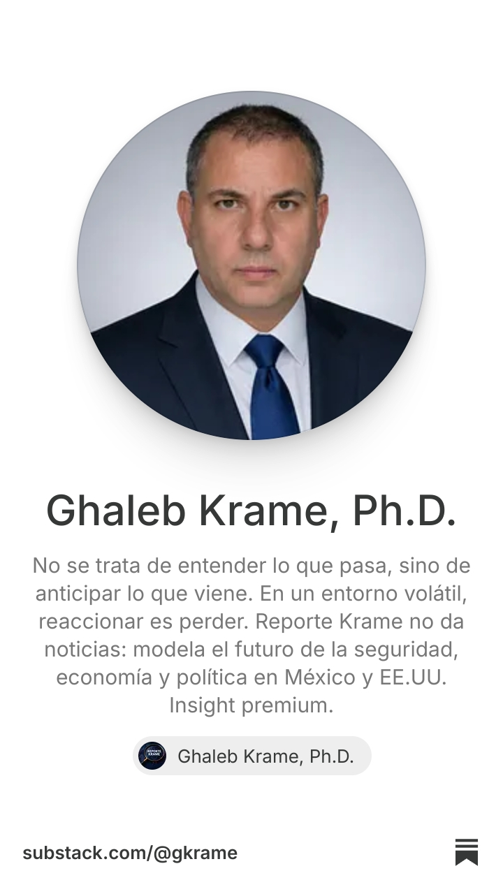 Ghaleb Krame, Ph.D. | Substack