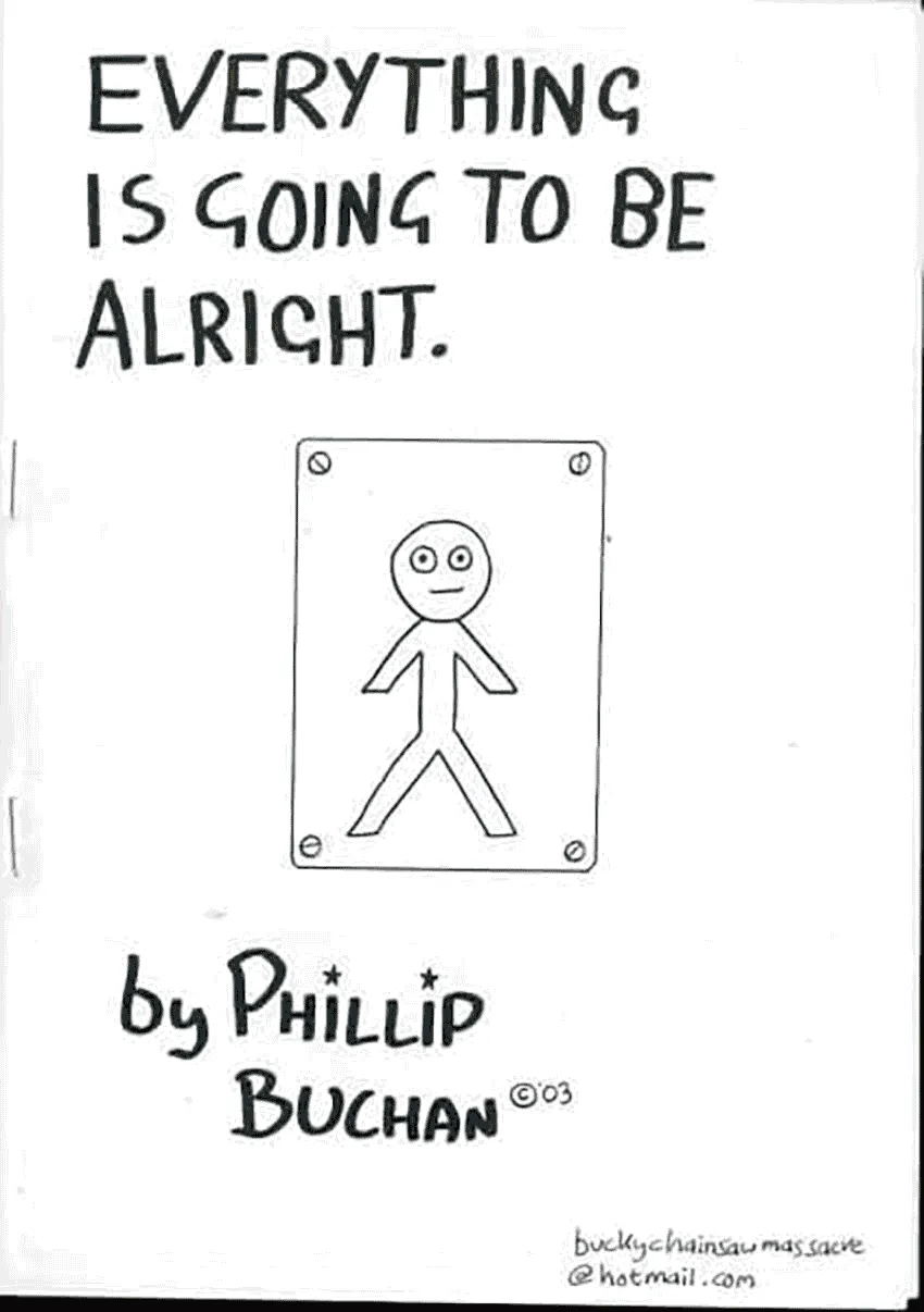 Gif of covers of (almost) every published comic written by P M Buchan