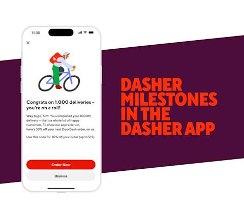 Dasher Milestones Dasher Milestones
