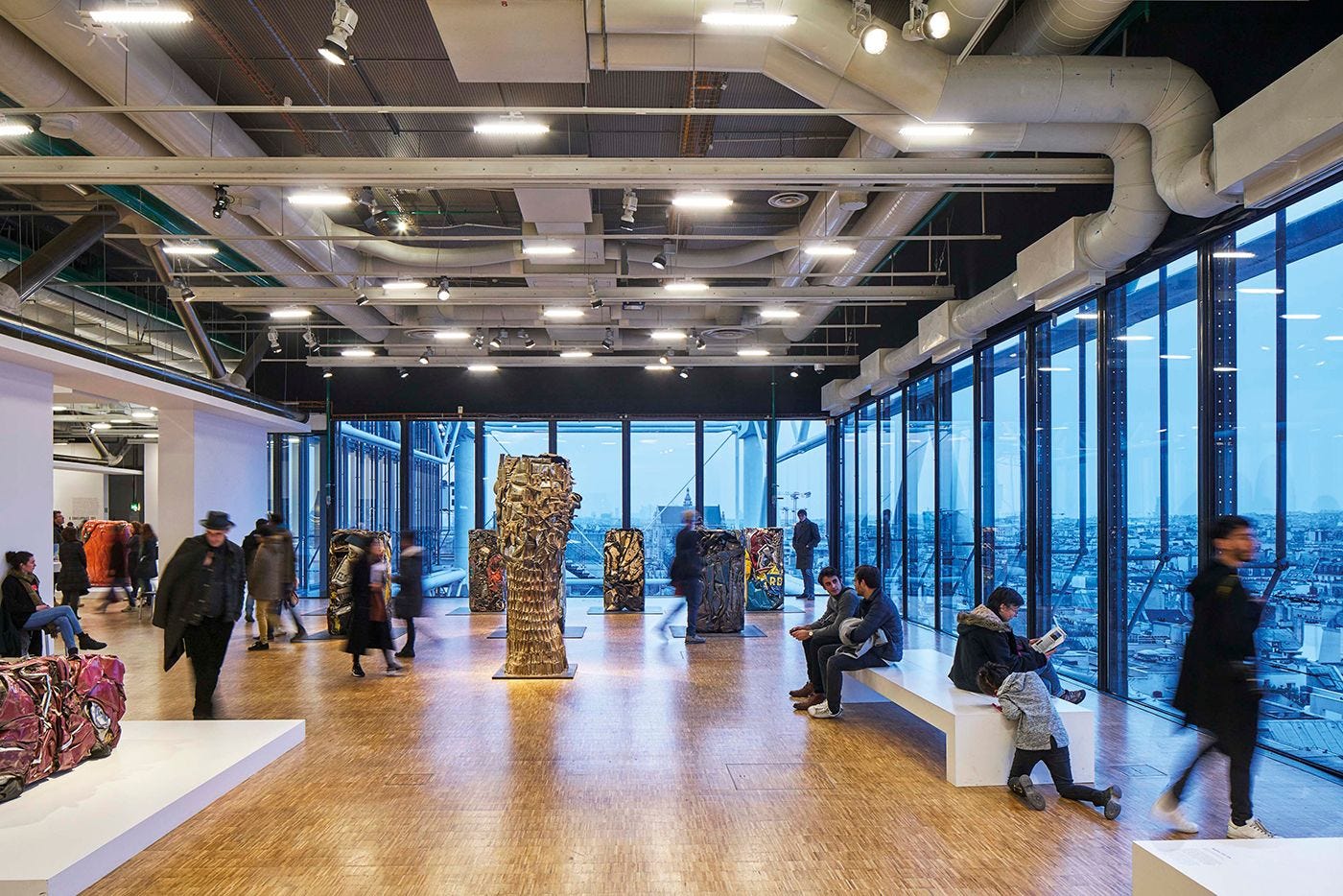 Massy 的 Centre Pompidou Francilien 建設現場|來源:Renzo Piano Building Workshop(官方專案圖) Massy 的 Centre Pompidou Francilien 建設現場|來源:Renzo Piano Building Workshop(官方專案圖)