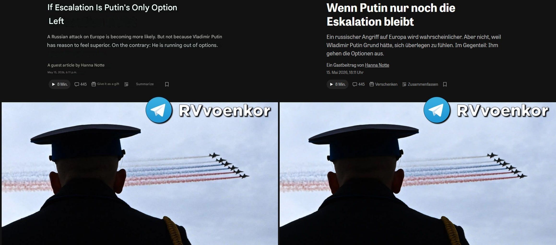 Russian SVR Hints Strikes on NATO 'Decision-Making Centers' After ...