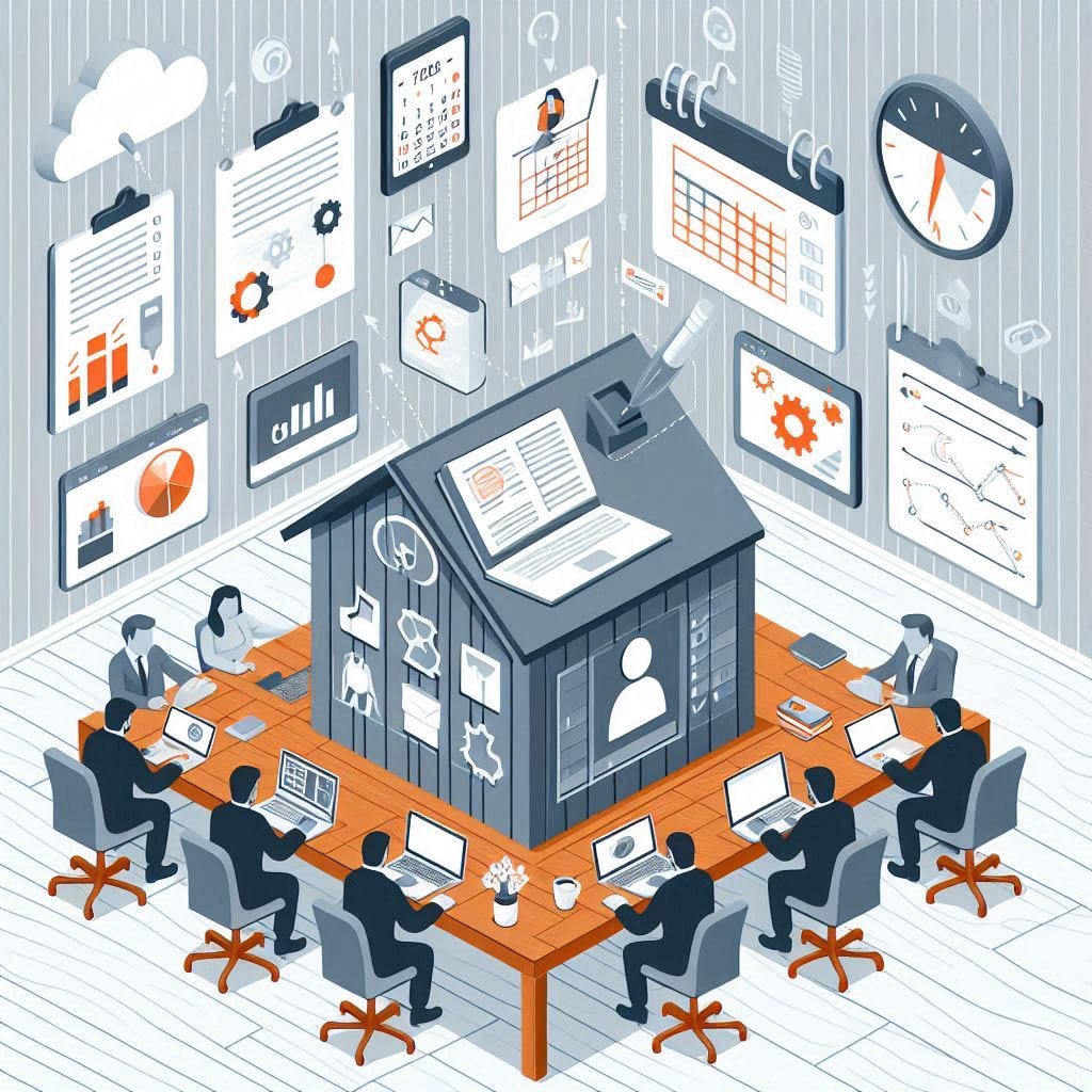 an all in one collaborative workspace software which offers documentation, calendar, meetings, spreadsheets and all other functionalities which a business might need under a single roof