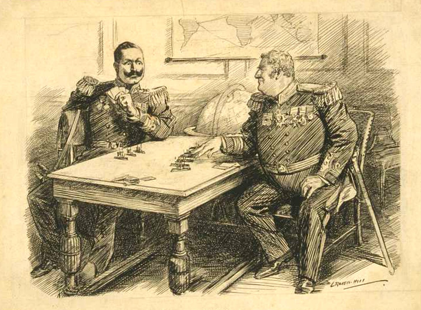 Anglo-German Arms Race Cartoon - World History Encyclopedia Anglo-German Arms Race Cartoon - World History Encyclopedia