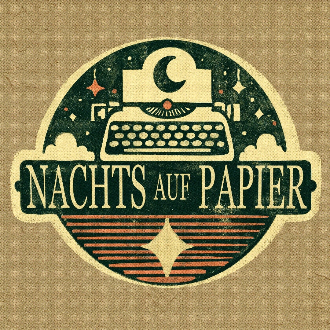 Nachts auf Papier