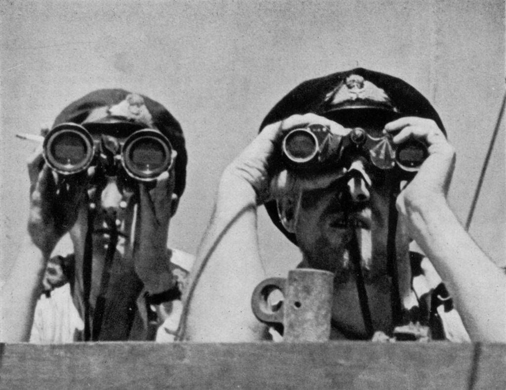 The Ancient Male Art of Monitoring the Situation