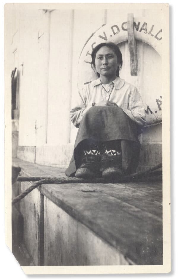 Overlooked No More: Ada Blackjack, Survivor of a Harrowing Arctic  Expedition - The New York Times