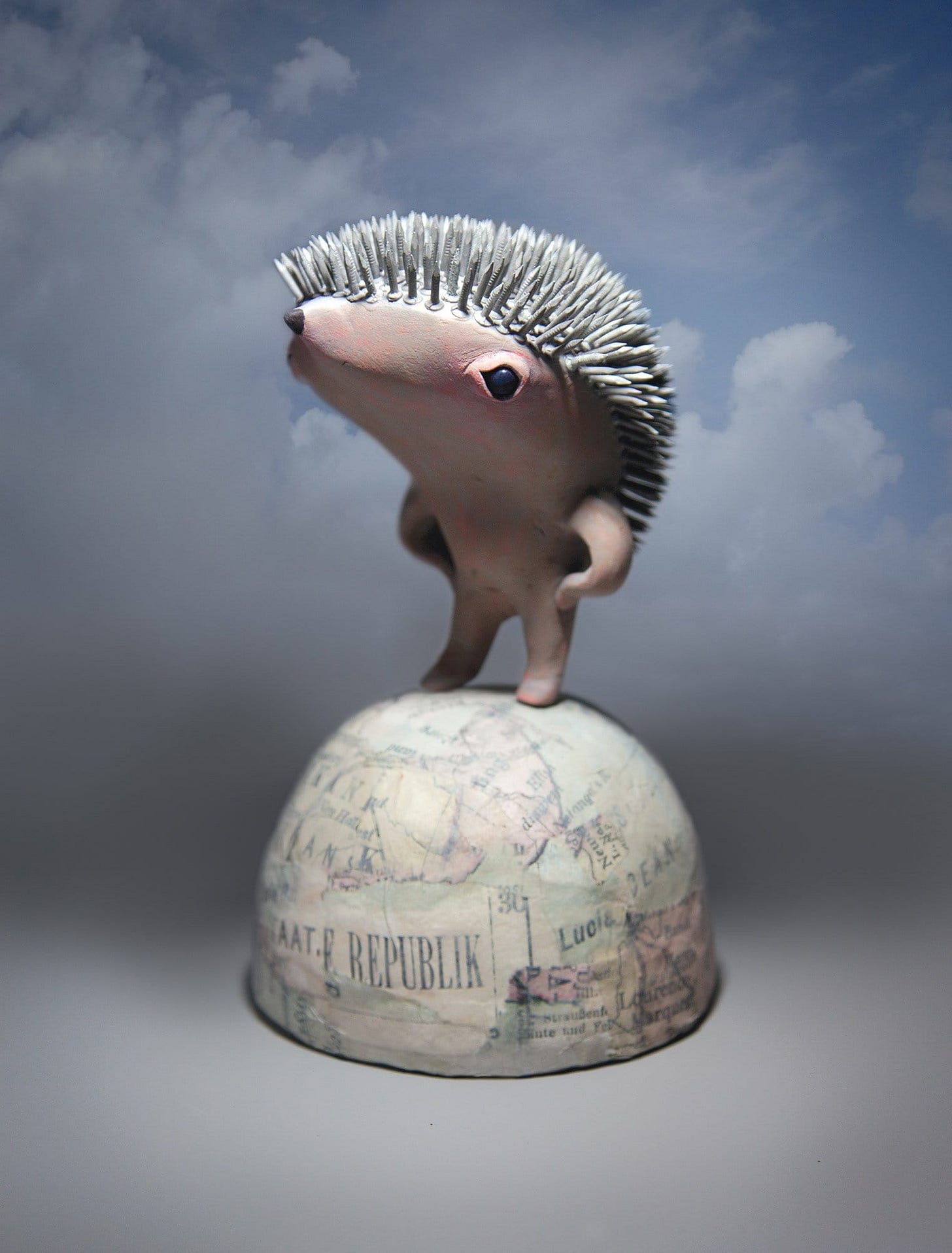 Shaun Tan - "Hans My Hedgehog" - framed limited edition print of 150 |  Beinart Gallery