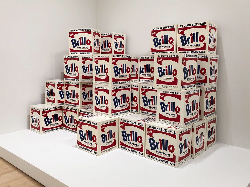 Brillo Boxes - Andy Warhol, 1969 | Brillo Boxes 1969 version… | Flickr