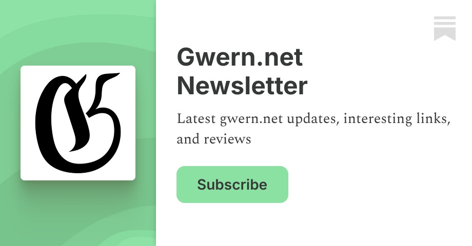 Gwern.net Newsletter | Substack