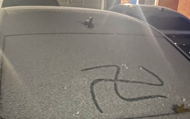 Hoax Alert: Yet Another Snow Swastika (2025) Hoax Alert: Yet Another Snow Swastika (2025)