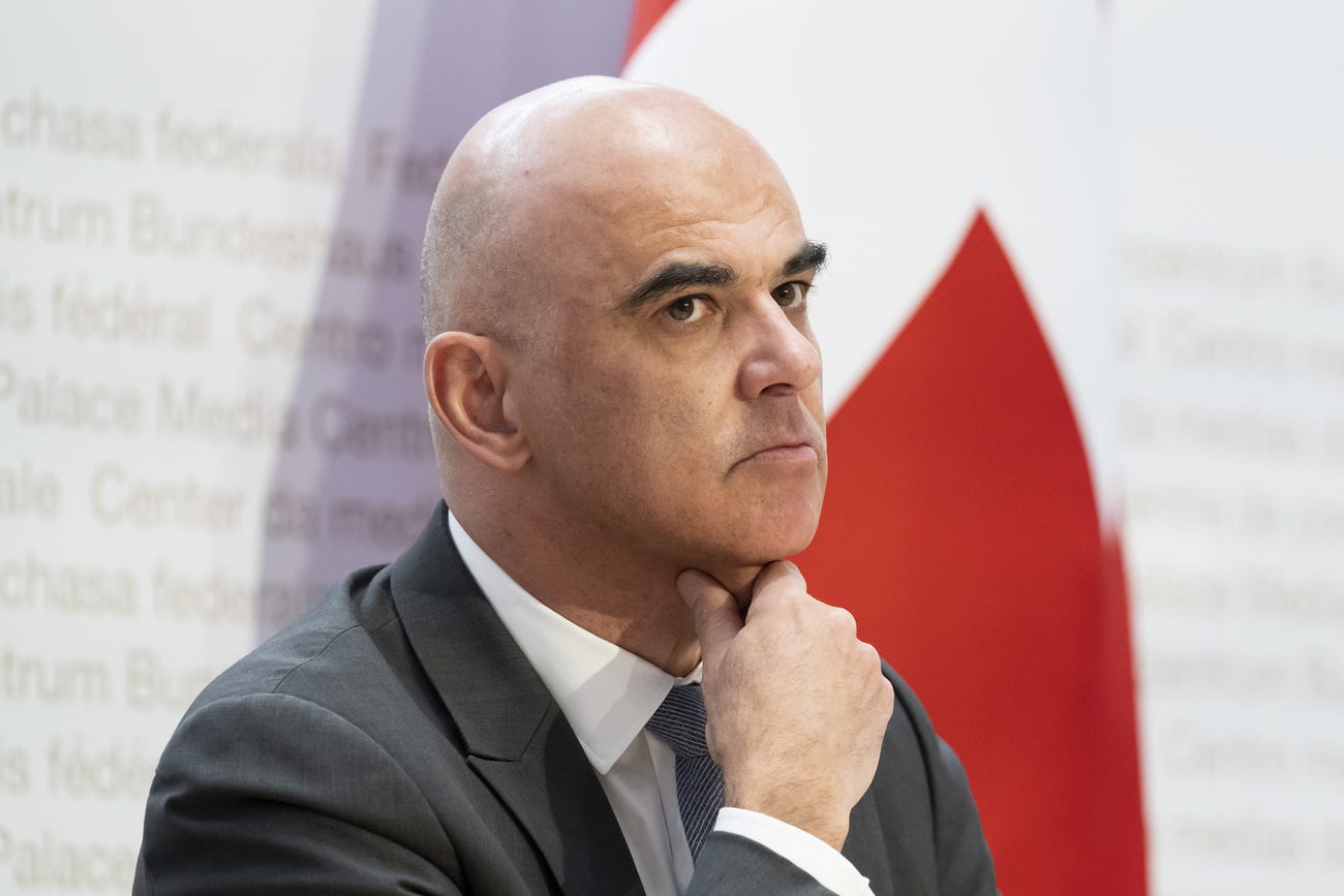 Bundesrat Alain Berset tritt zurück - SWI swissinfo.ch