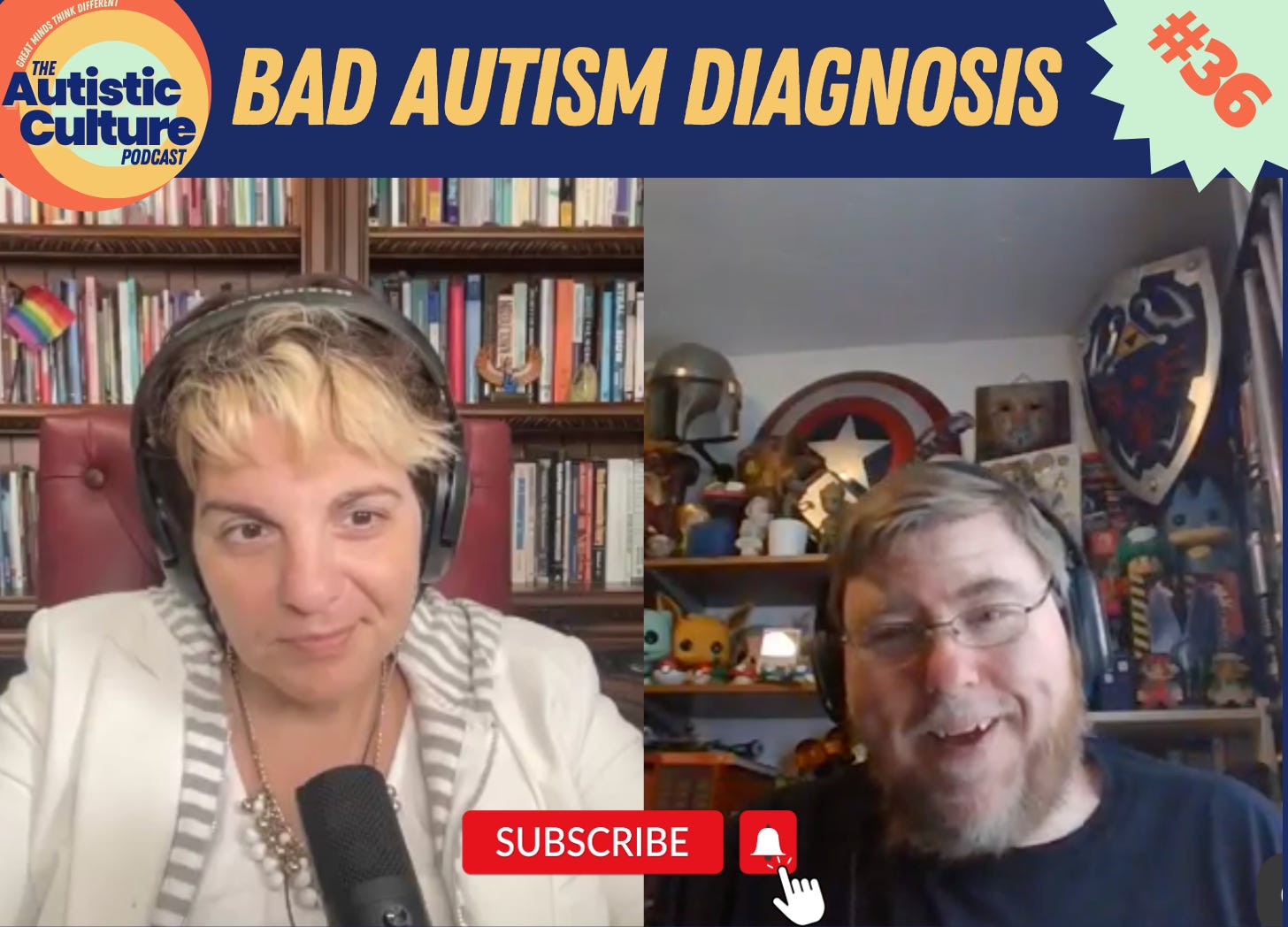 Listen to Autistic podcast hosts discuss: Bad Autism Diagnoses - Special Episode. Autism Podcast | Getting an Autism diagnosis can be a pivotal moment, but knowing what to look for in a diagnostician is critical.  Matt and Angela discuss ABA, functioning labels, and ableist approaches to autism tests.