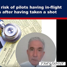 PILOT INCAPACITATION UPDATE: Covid Injections Pose Risk of Pilots Having In-Flight Seizures Even Years After Having Taken a Shot