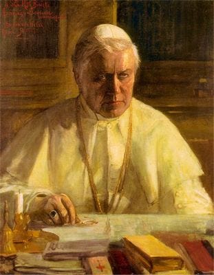 IDLE SPECULATIONS: Pope Pius X