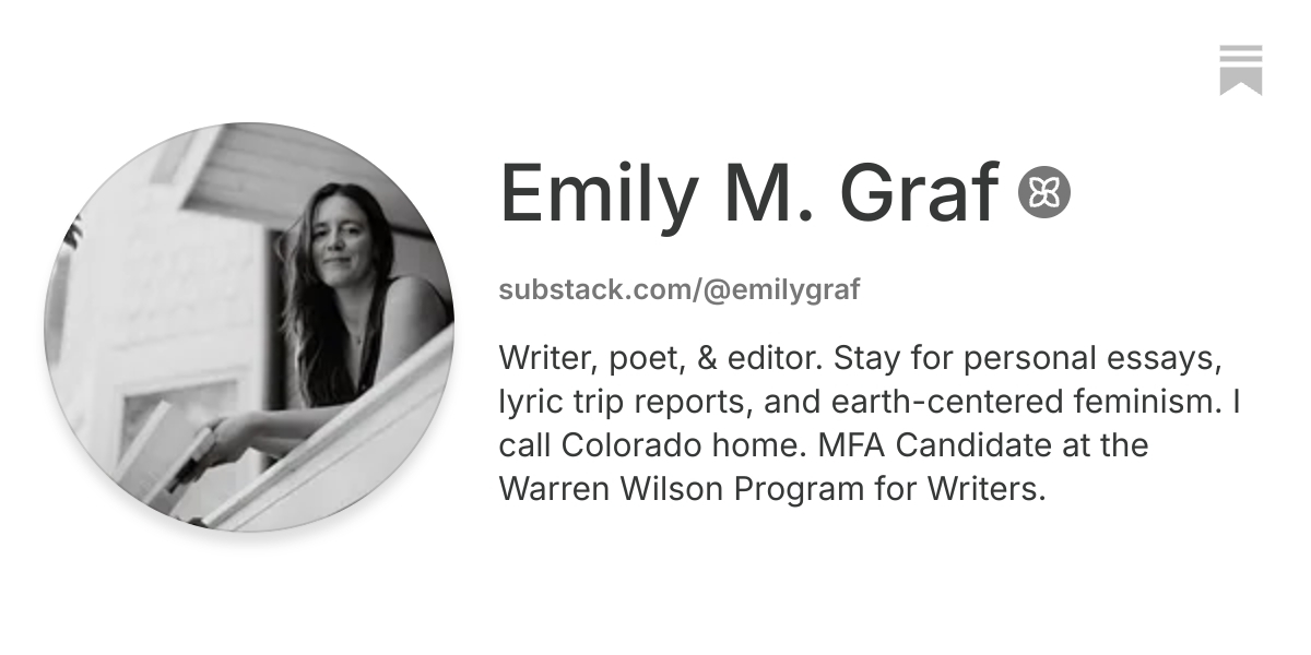 Emily Graf | Substack