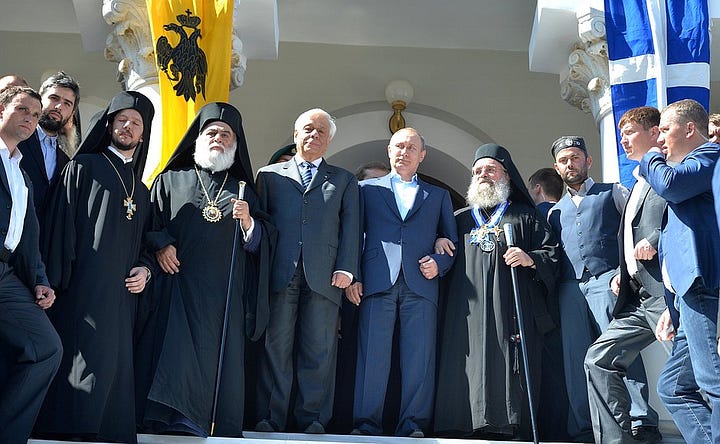 In Karyes, the administrative centre of Mount Athos