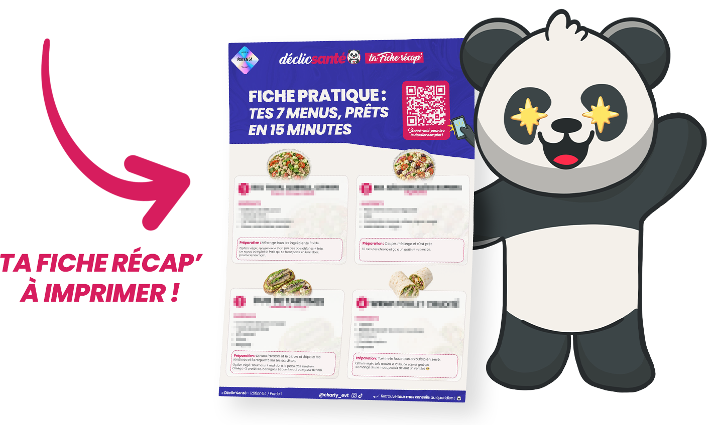 Aperçu de la fiche pratique « Tes 7 menus, prêts en 15 minutes » à imprimer Aperçu de la fiche pratique « Tes 7 menus, prêts en 15 minutes » à imprimer