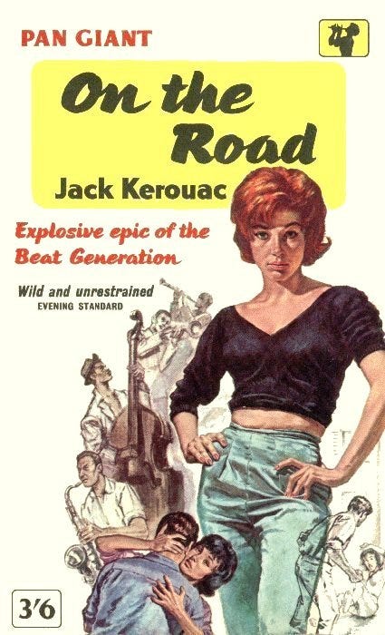 Original cover of On the Road Original cover of On the Road