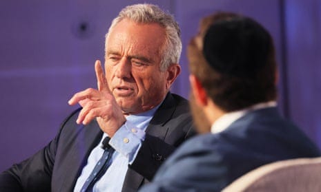 Democratic presidential candidate Robert F. Kennedy Jr. joins Rabbi Shmuley Boteach to discuss antisemitism.