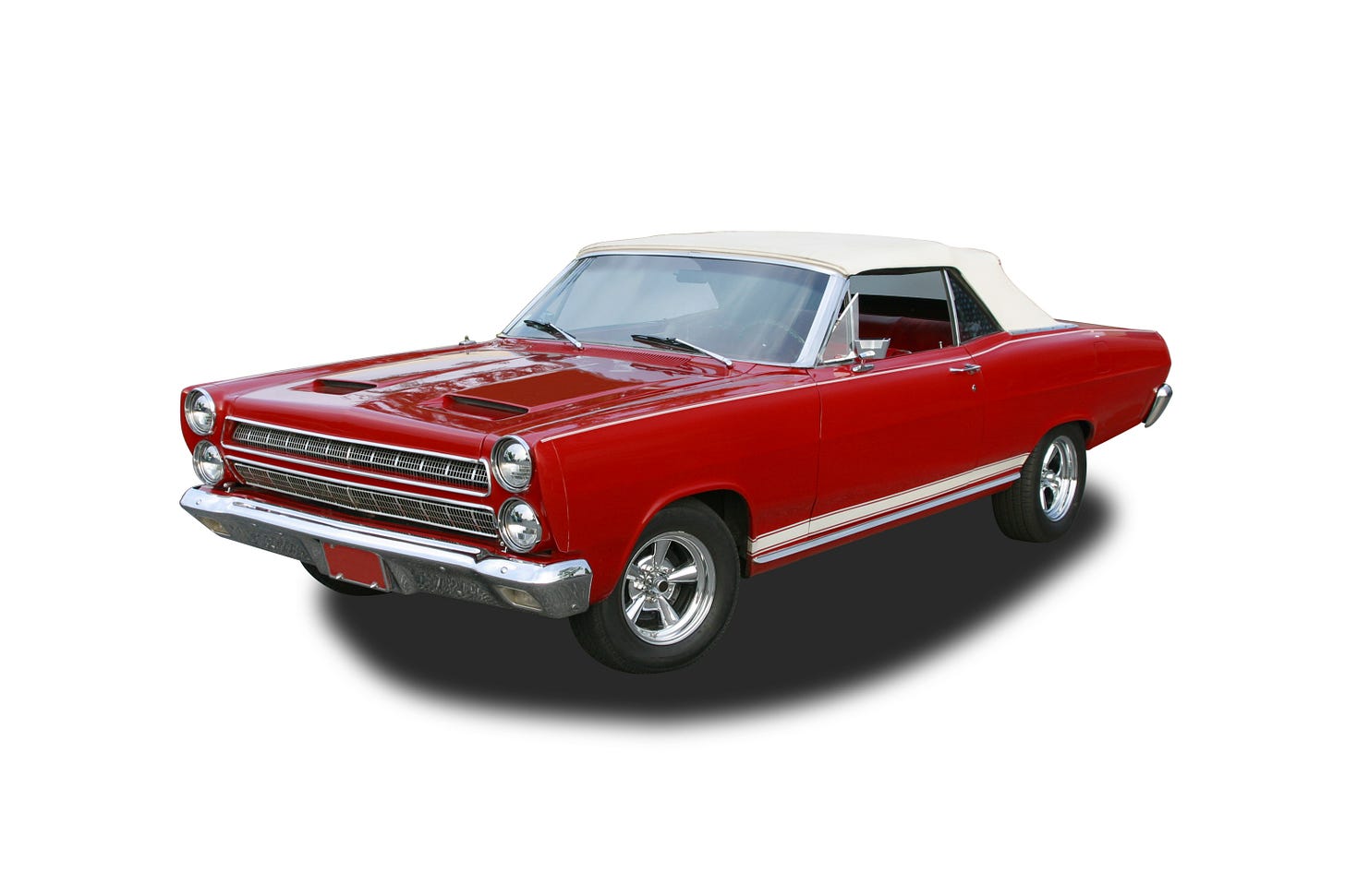 candy apple red Mercury Comet Ragtop
