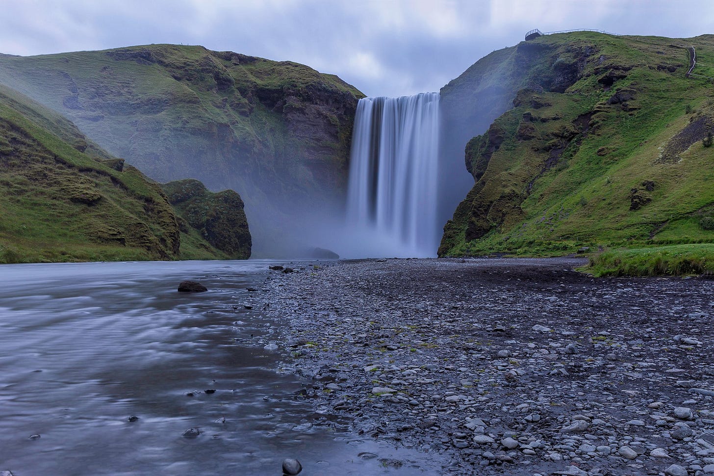 Skogafoss at night Skogafoss at night