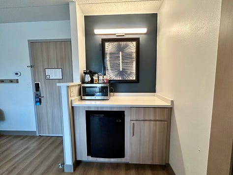 hotel, room, furniture, window, bed