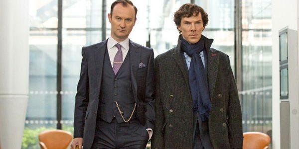 sherlock holmes with brother sherlock holmes with brother