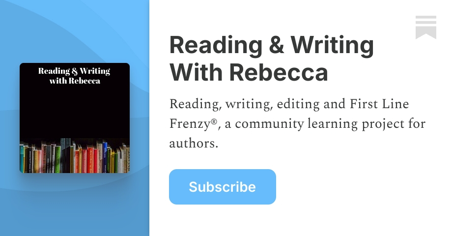 Reading & Writing With Rebecca | Substack