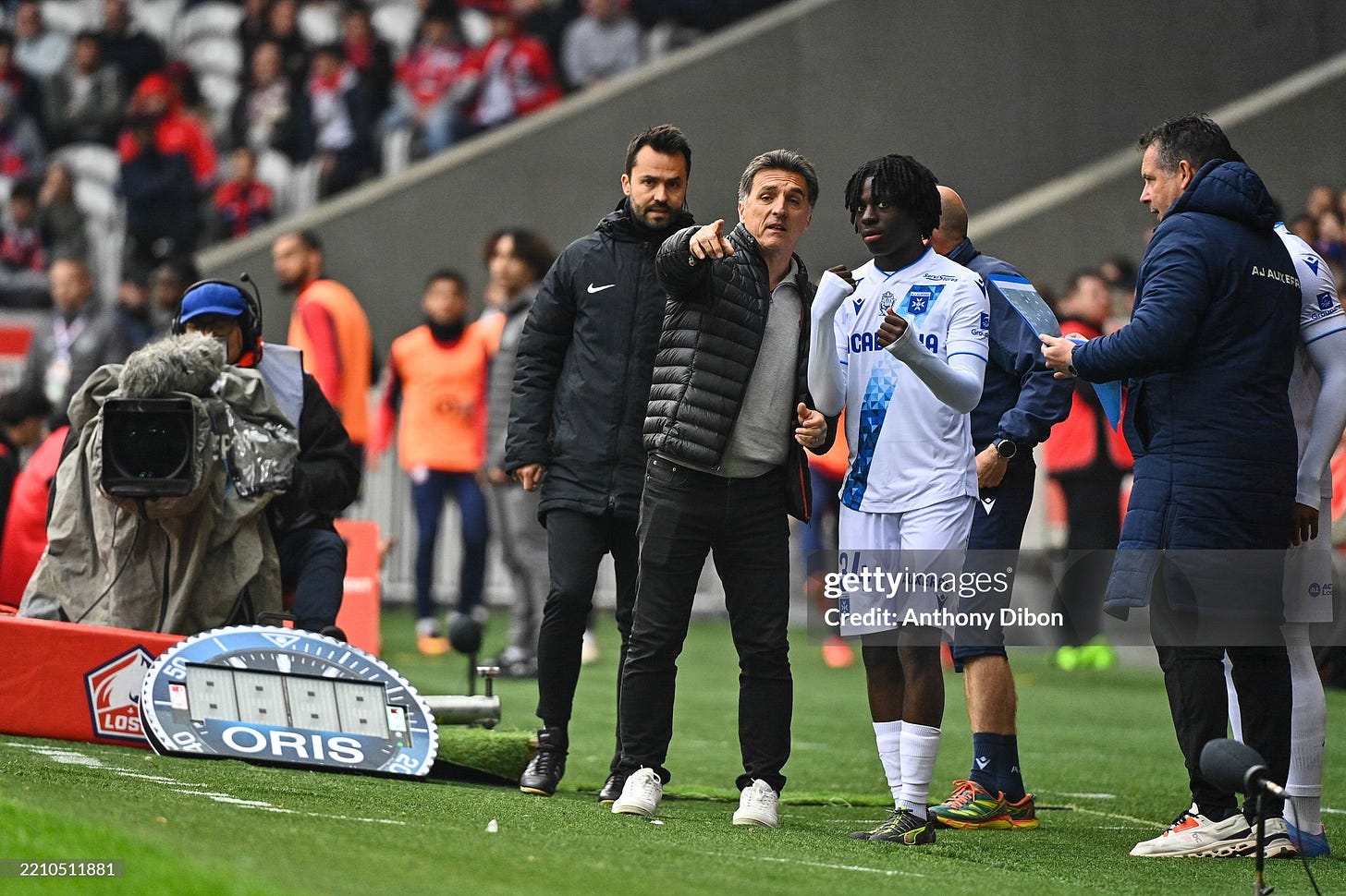 LOSC Lille v AJ Auxerre  - Ligue 1 McDonald's 2024/2025