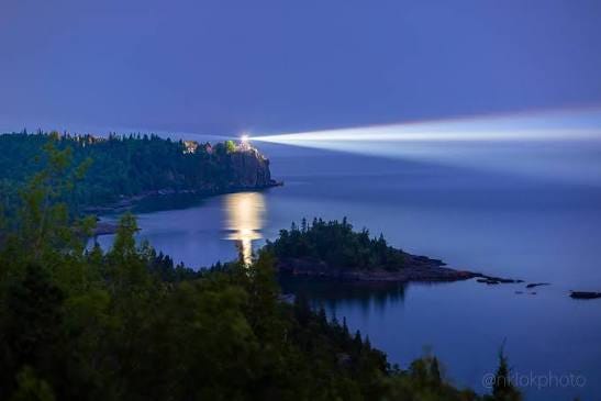 Stargazing at Split Rock Lighthouse State Park's Day Hill Stargazing at Split Rock Lighthouse State Park's Day Hill