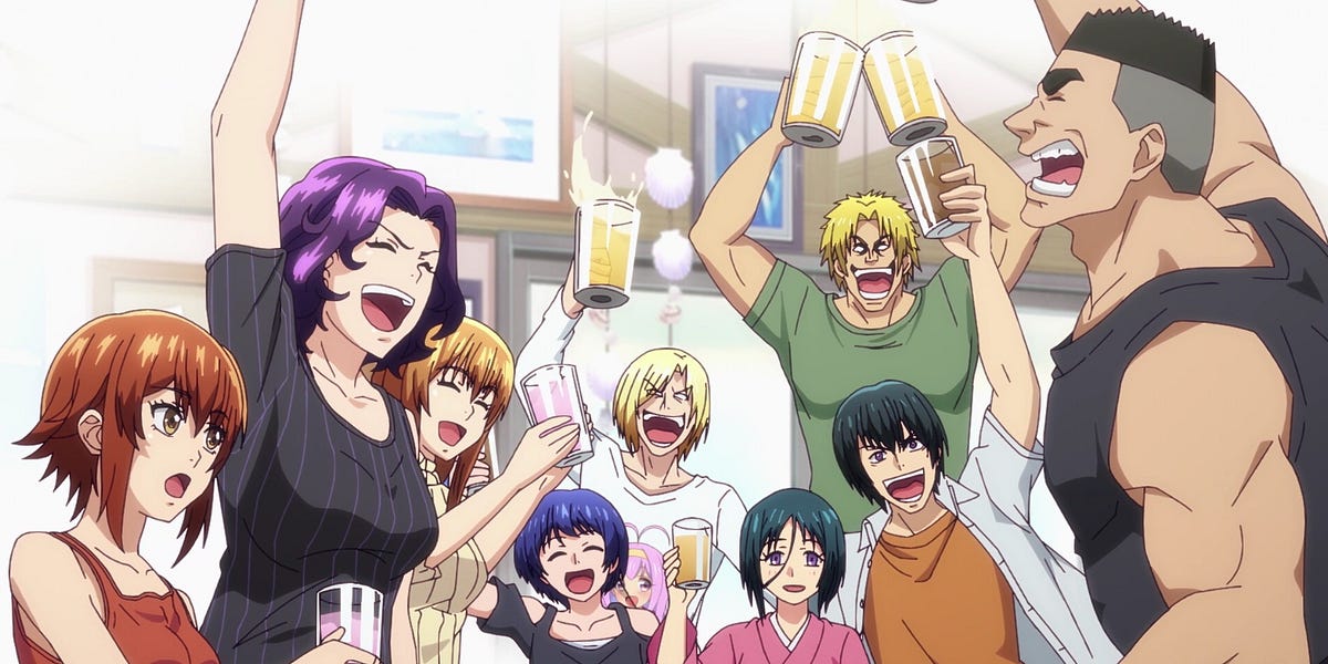 Omake Gif Anime — Grand Blue S2 — Episode 2