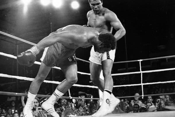 The Foreman-Ali Rumble That Changed Their Careers, and Congo - The New York  Times