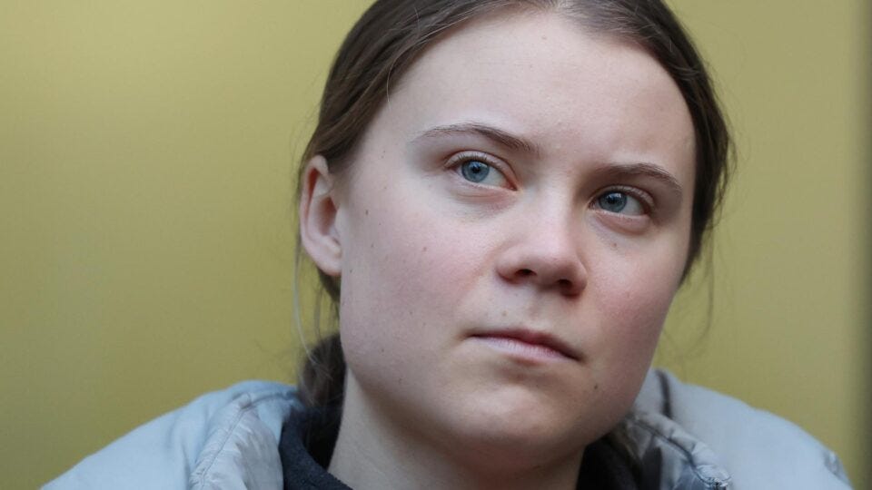 Greta Thunberg, ecoterrorista e apoiadora do Hamas, é detida na Dinamarca
