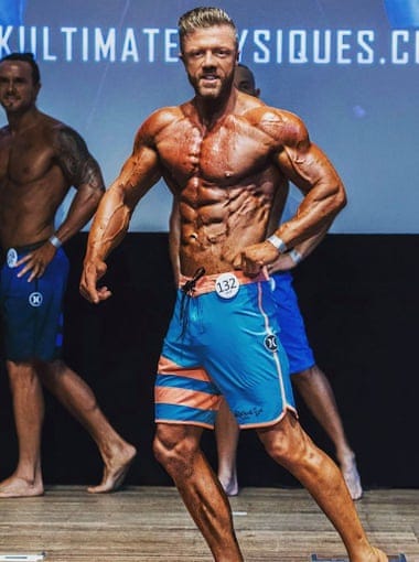 John Eyers went through a bodybuilding phase, among other fitness obsessions John Eyers went through a bodybuilding phase, among other fitness obsessions