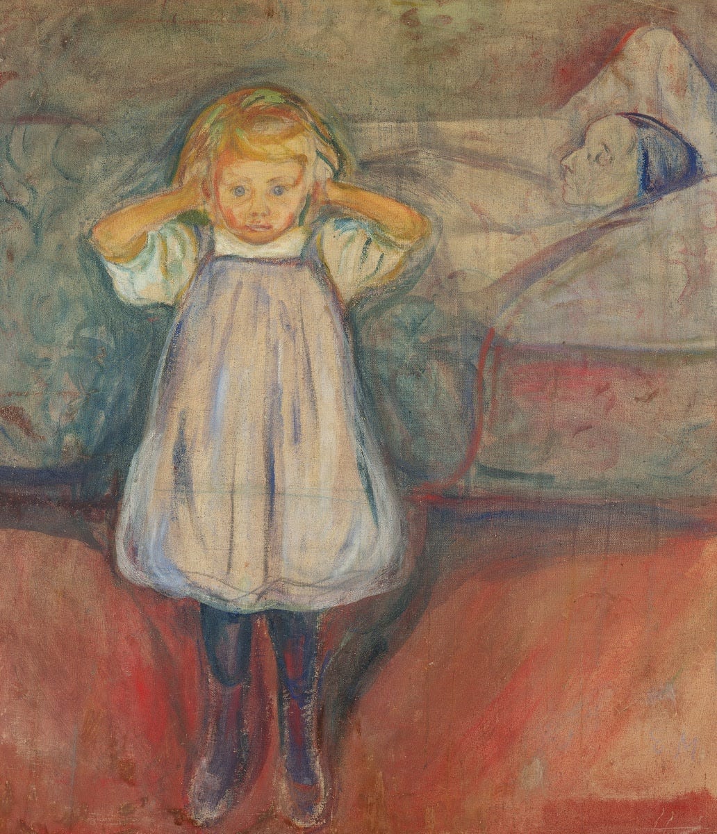 The Child and Death - Edvard Munch — Google Arts & Culture The Child and Death - Edvard Munch — Google Arts & Culture