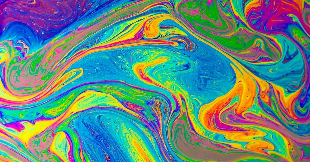 multicolored painting
