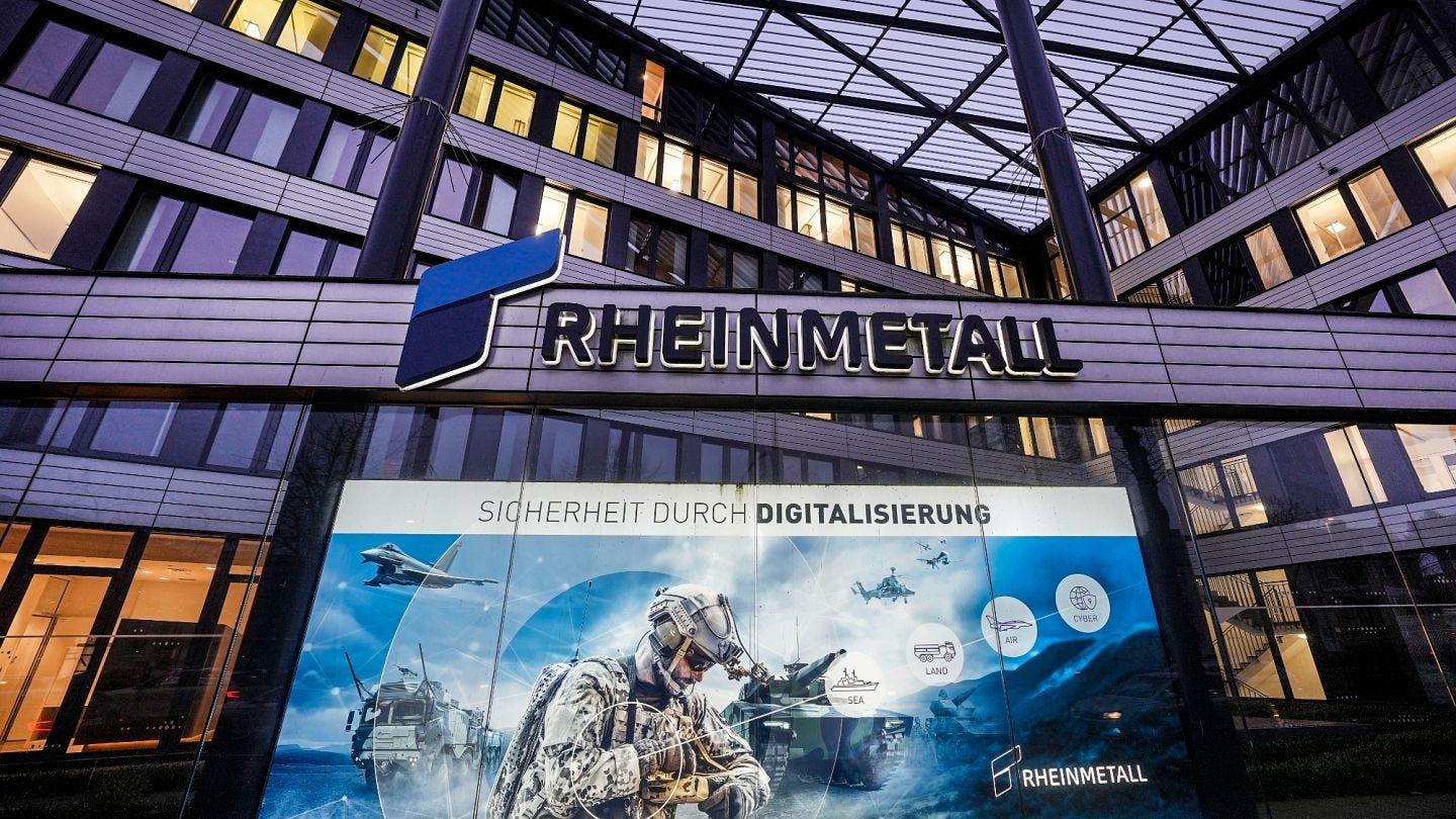 Domanda di armi, Rheinmetall boom: vendite in crescita del 46% nel primo  trimestre | Euronews