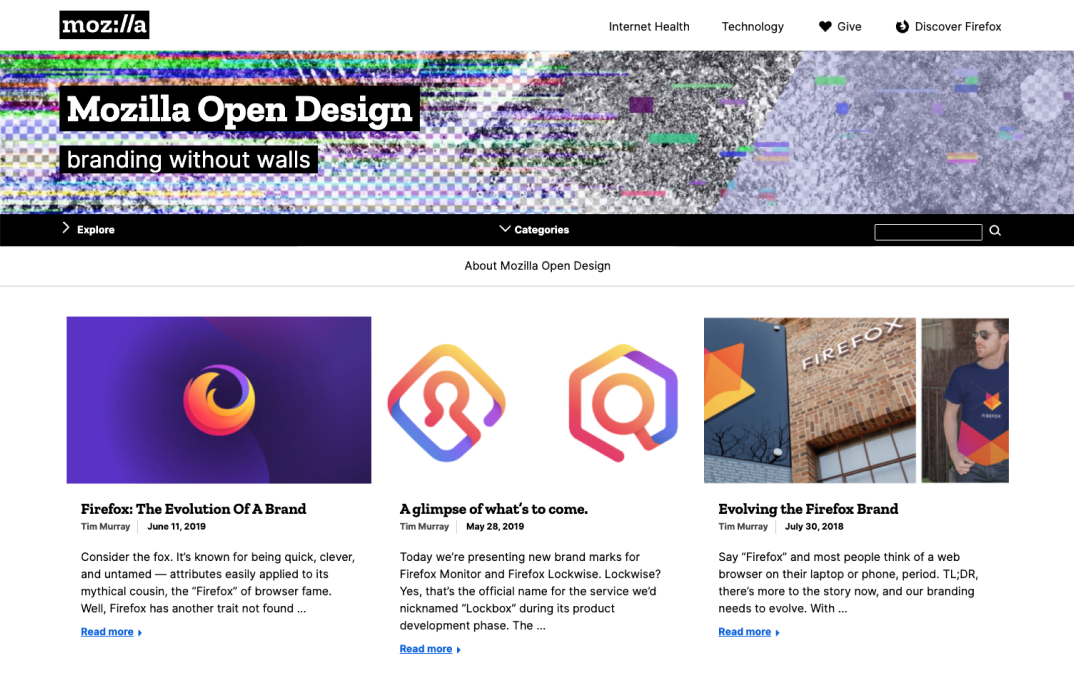 img: Zilla Slab being used on Mozilla’s website as logo and header font; source: Mozilla
